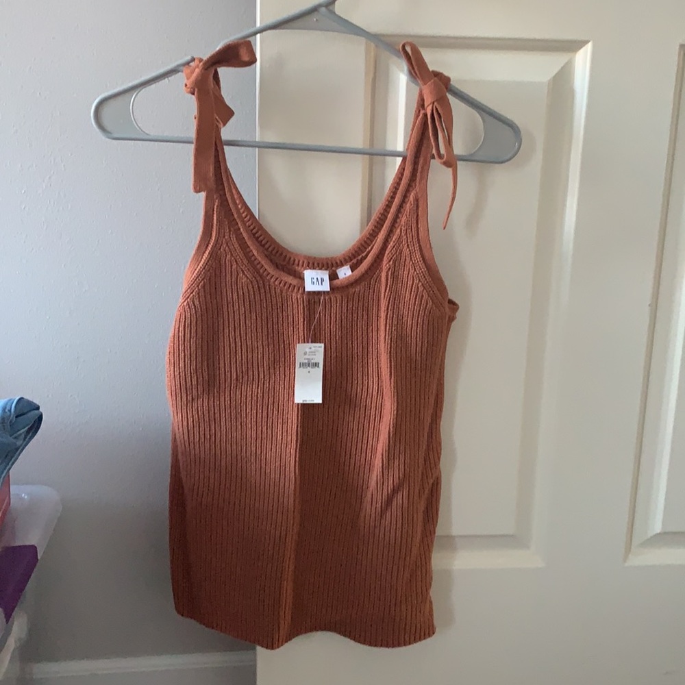 NWT Tie Strap Tank Top